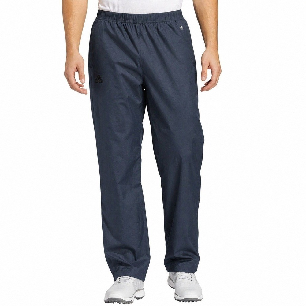 Adidas Golf Pants Mens XL Navy Blue Waterproof Wind Pants Recycled